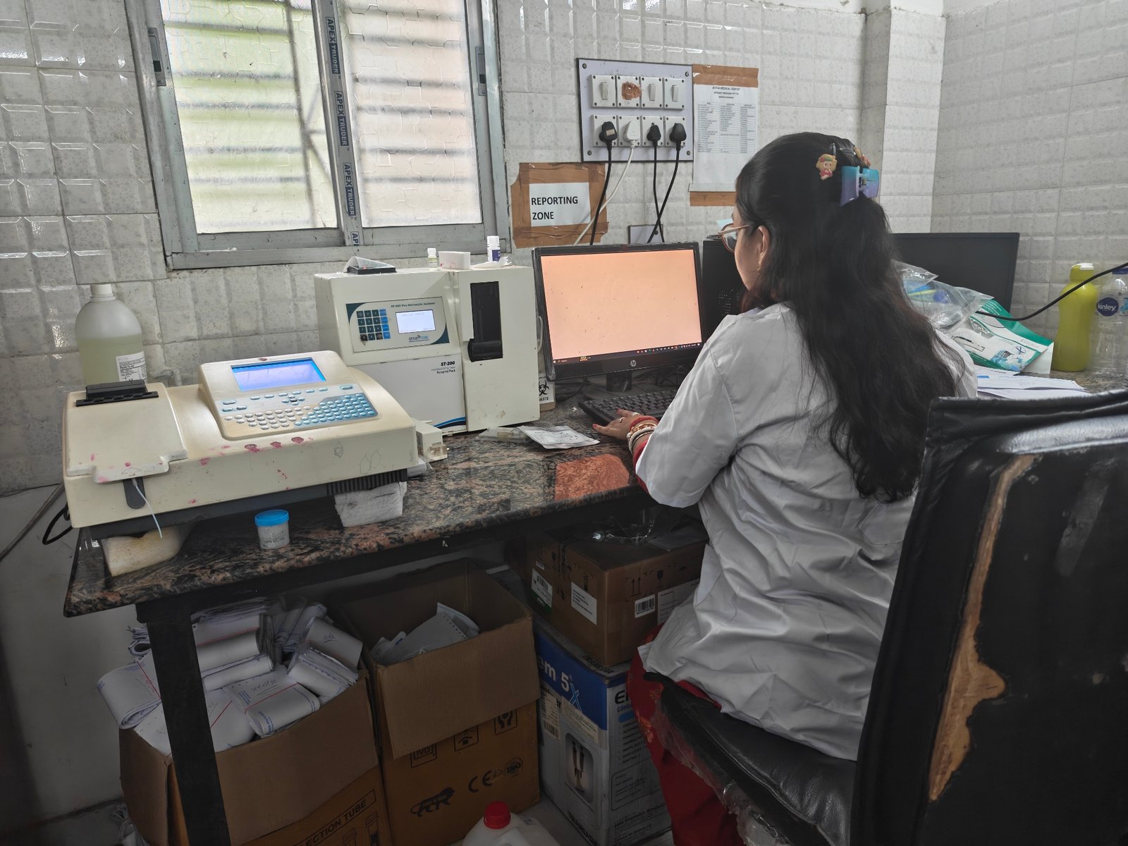 Laboratory Test Processing & Reporting